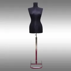 Bayan Plastik Terzi Mankeni Siyah Kumaş