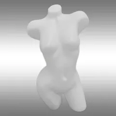 Bayan Çamaşırlık Mankeni Beyaz