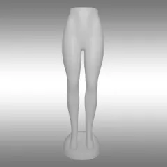 Bayan Pantolonluk Mankeni Tablalı Beyaz