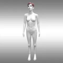 Bayan Boy Manken Makyajlı Saçlı