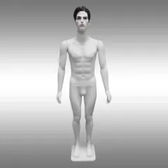 Makyajlı Erkek Boy Mankeni Tablalı