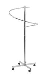 Helezon Dönerli Mağaza Askı Standı Dönen Elbise Stand Orta Stand