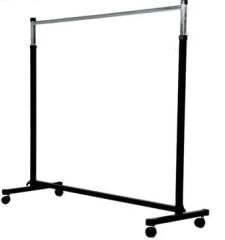 Tekli Ayarlı Konfeksiyon Askısı - Ayaklı Askılık, Ayarlı Elbise Askılığı