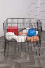 53*80 Cm Katlanır Siyah Sepet